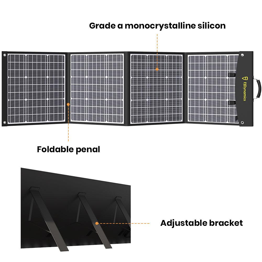 FJD 2000W Solar Generator - 2000W Power Station & 200W Solar Panel - FJDynamics