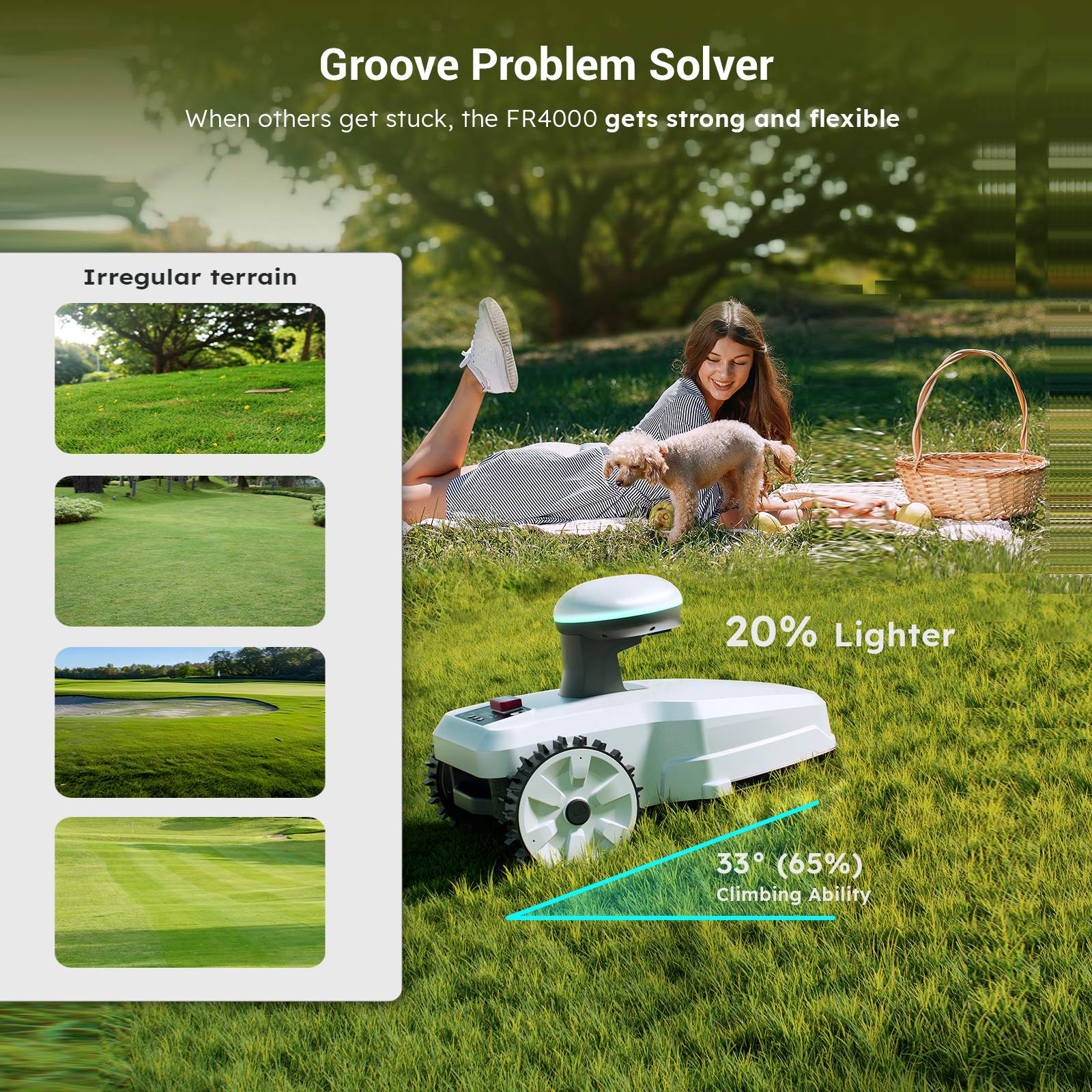 FJD FR4000 Robotic Lawn Mower